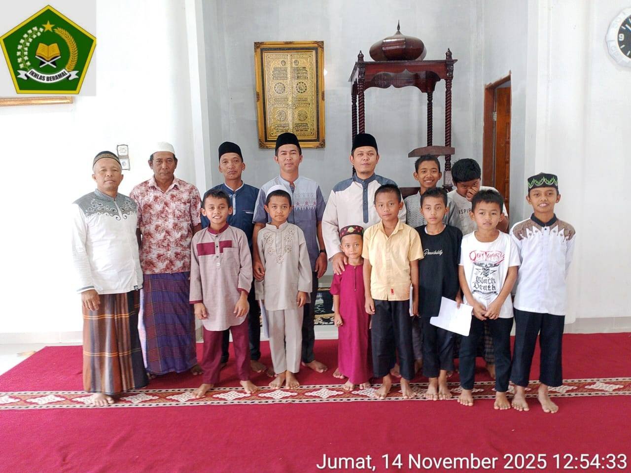 KUA Pegagan Hilir Gelar Safari Jum’at, Hidupkan Syiar Islam di Masjid At-Taufiq Cirakatan