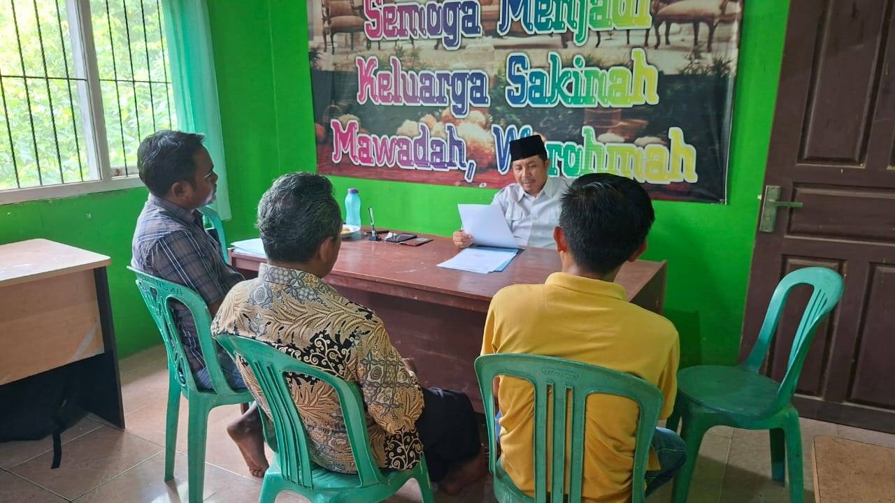 KUA Marga Sekampung Layani Taukil Wali Bil Kitabah Warga Gunung Raya