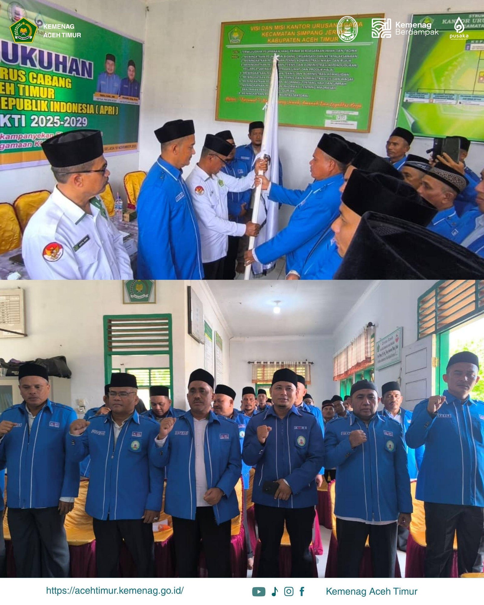 Pengukuhan PC APRI Aceh Timur 2025–2029 Bersejarah, Digelar di Pedalaman Wilayah 3T Simpang Jernih