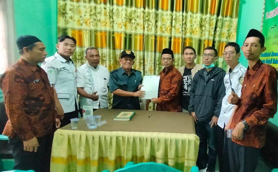 KUA Rajabasa Sahkan E-AIW Tanah Wakaf Mushalla