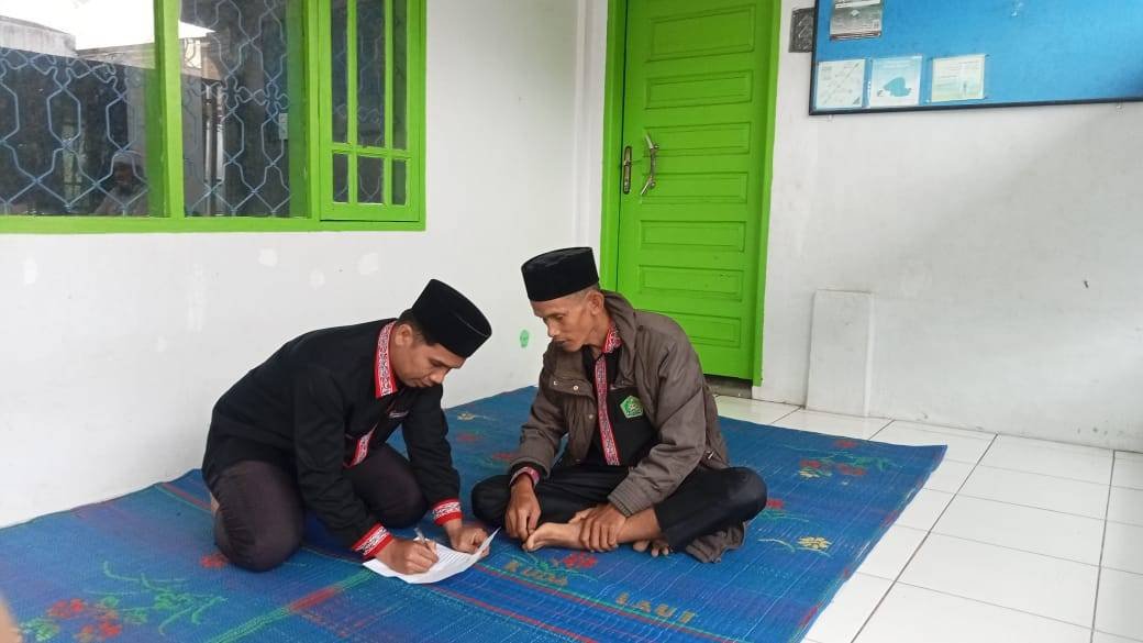 PAI dan Staf KUA Sidikalang Optimalkan Data Rumah Ibadah Melalui Pengukuran Fisik