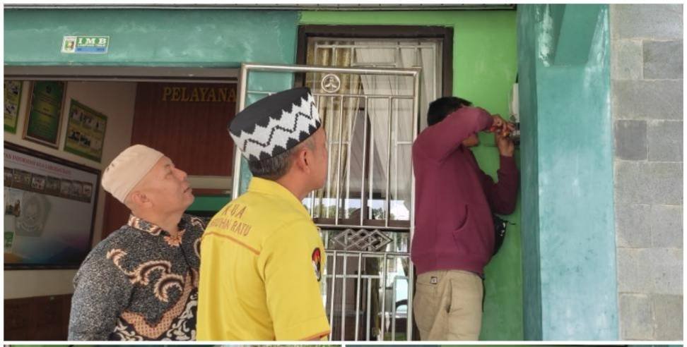 Demi Pelayanan Optimal, KUA Labuhan Ratu Naikkan Daya PLN