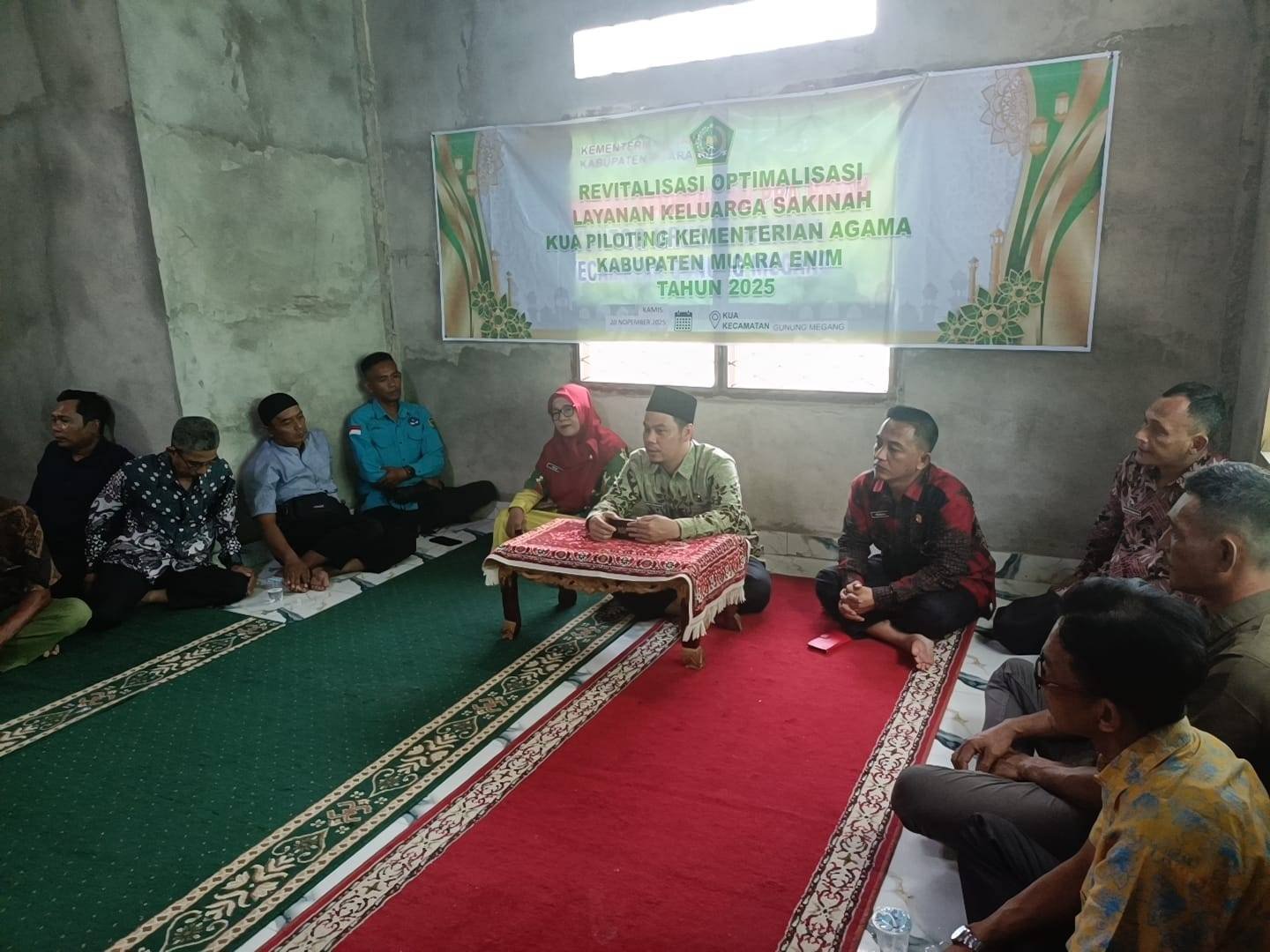 KUA Gunung Megang Adakan Bimtek Keluarga Sakinah 