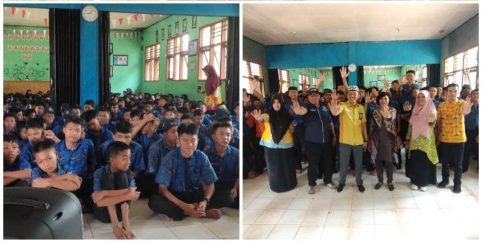 KUA , BNN dan IWO Sosialisasi Anti Narkoba Pelajar