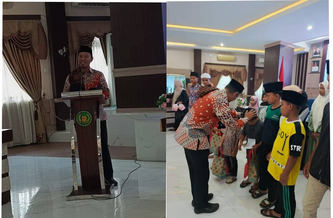 Ka KUA Salapian Narasumber Pengajian Bulanan DWP Kabupaten Langkat