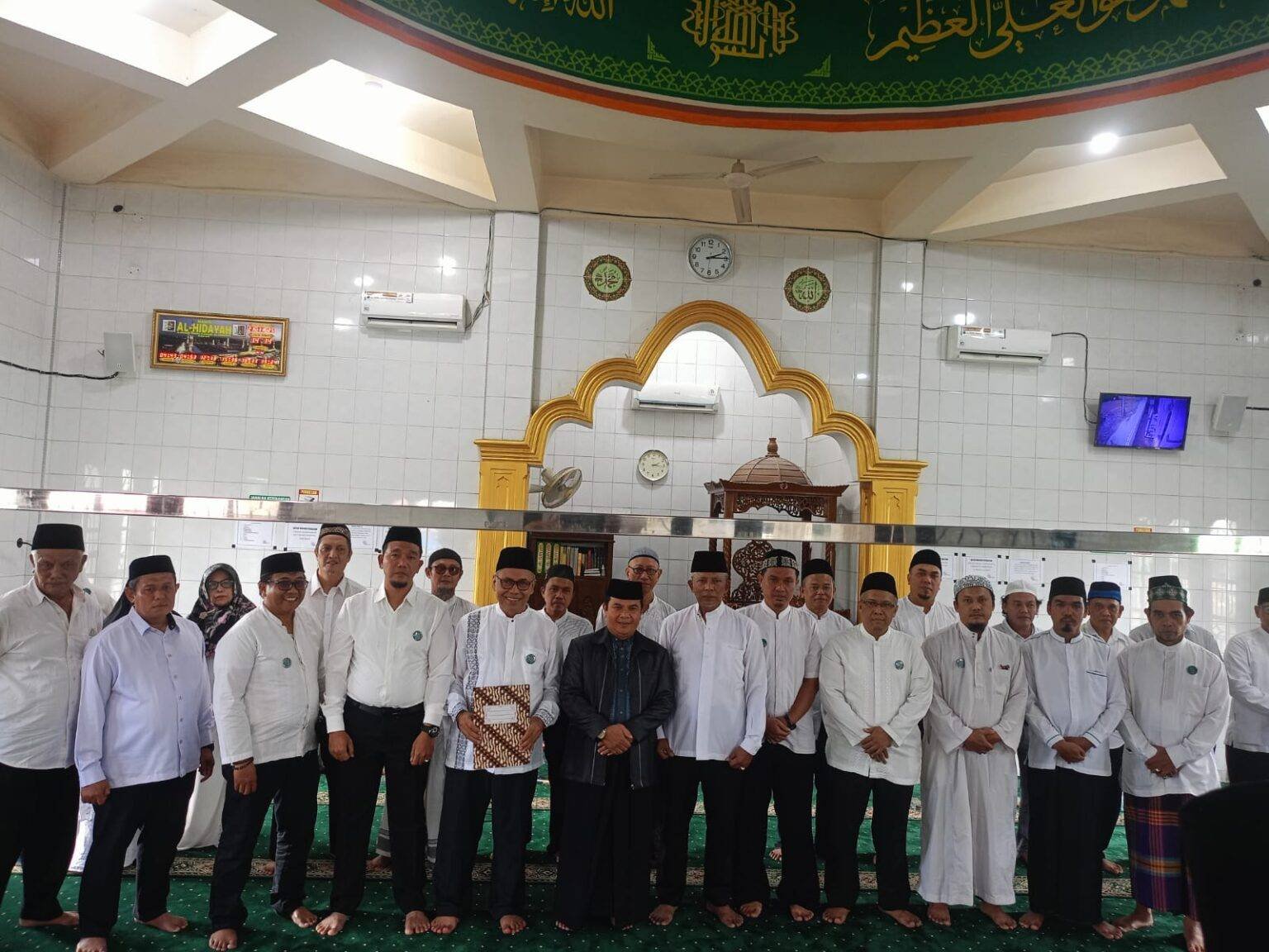 Pelantikan Pengurus BKM, Kepala KUA Medan Denai : Jadikan Masjid Sebagai Sentra Kegiatan Umat