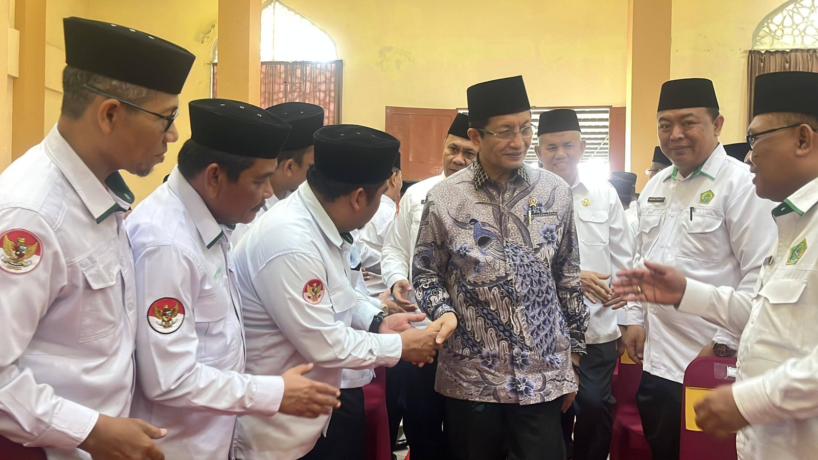 Kepala KUA Hamparan Perak Hadiri Pertemuan dan Pembinaan ASN oleh Menteri Agama Republik Indonesia
