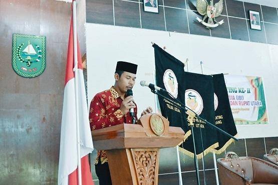 Penghulu Kec. Rupat Utara Pimpin Doa Musran II IBI Pulau Rupat