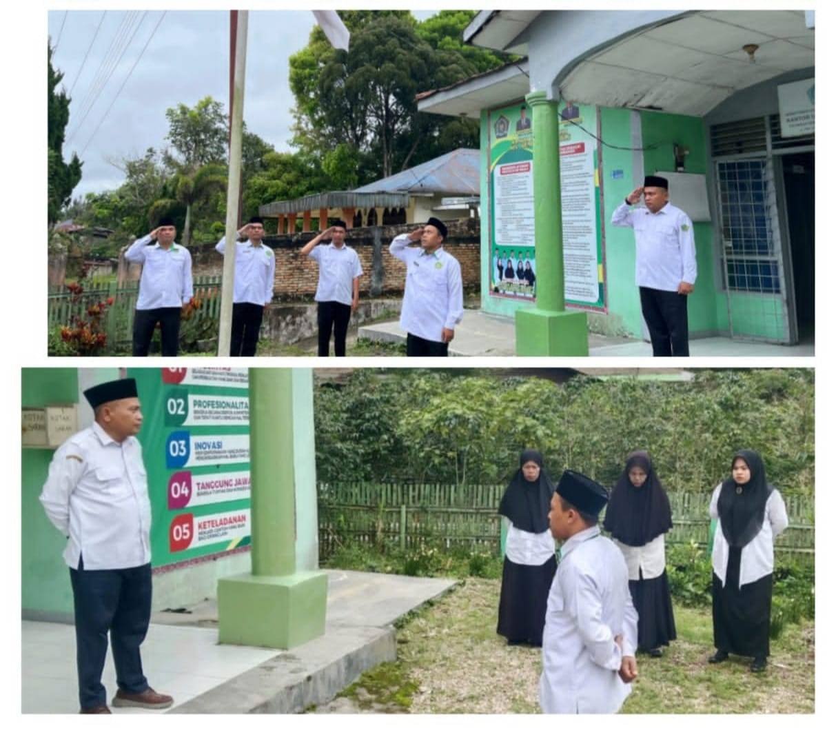 KUA Siempat Nempu Hulu Melalui Apel Pagi Tingkatkan Profesionalisme Layanan