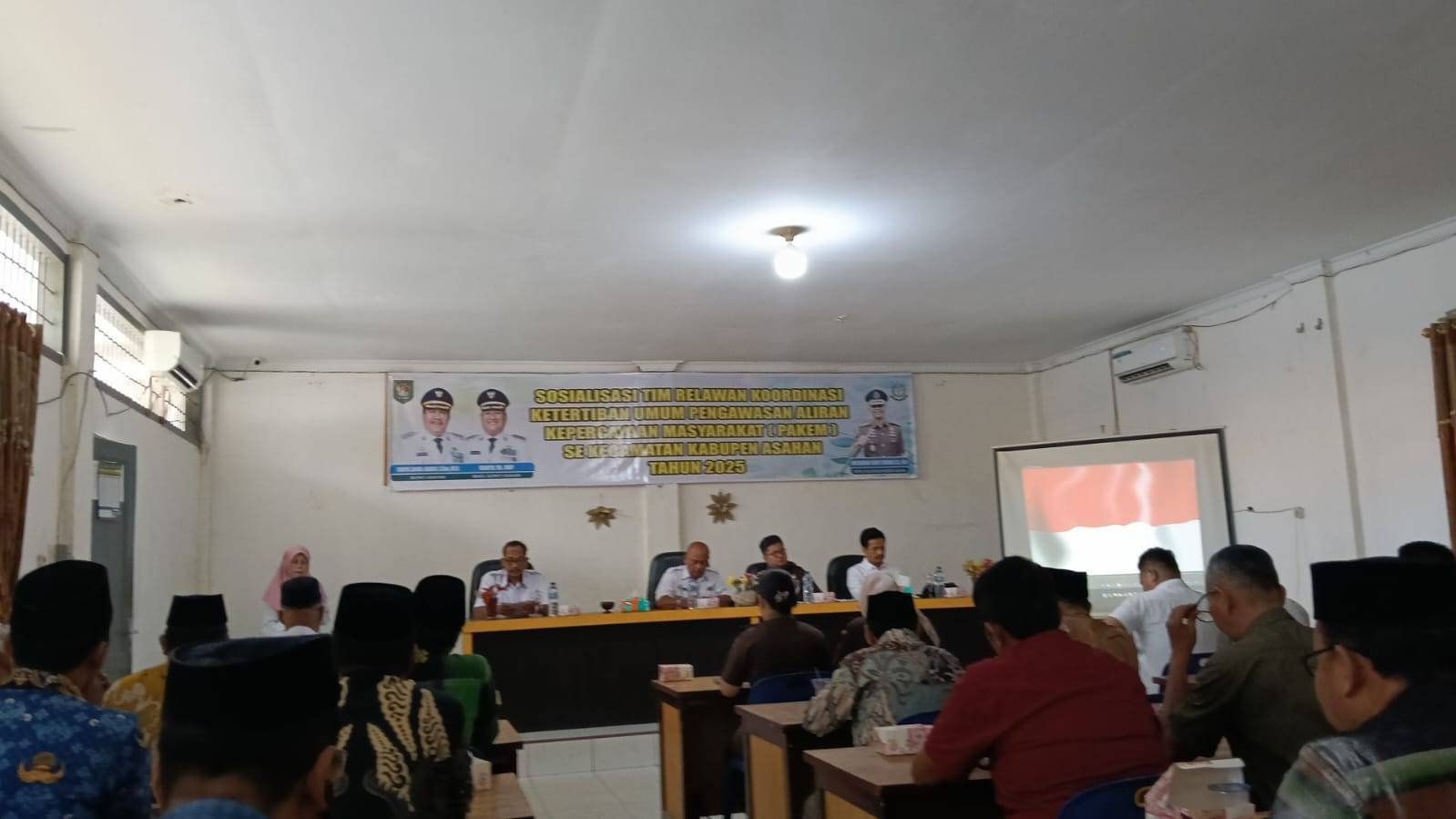 Ka KUA Sei Kepayang Berpartisipasi dalam Sosialisasi Pengawasan Aliran Kepercayaan (Pakem)