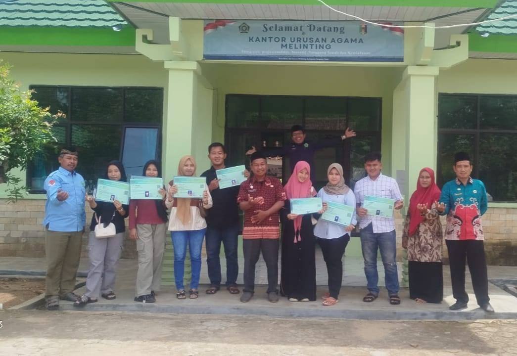 KUA Melinting Gelar Bimwin Mandiri