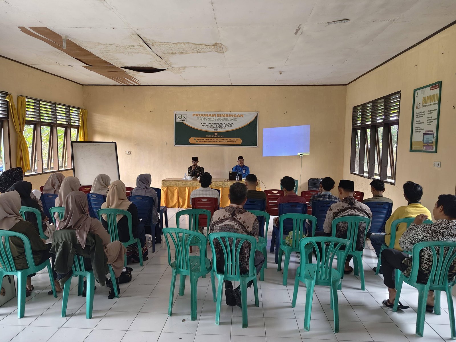  KUA Kecamatan Gunung Toar Sukses Gelar Bimbingan Pusaka Sakinah Pasca Nikah dengan Program BERKAH