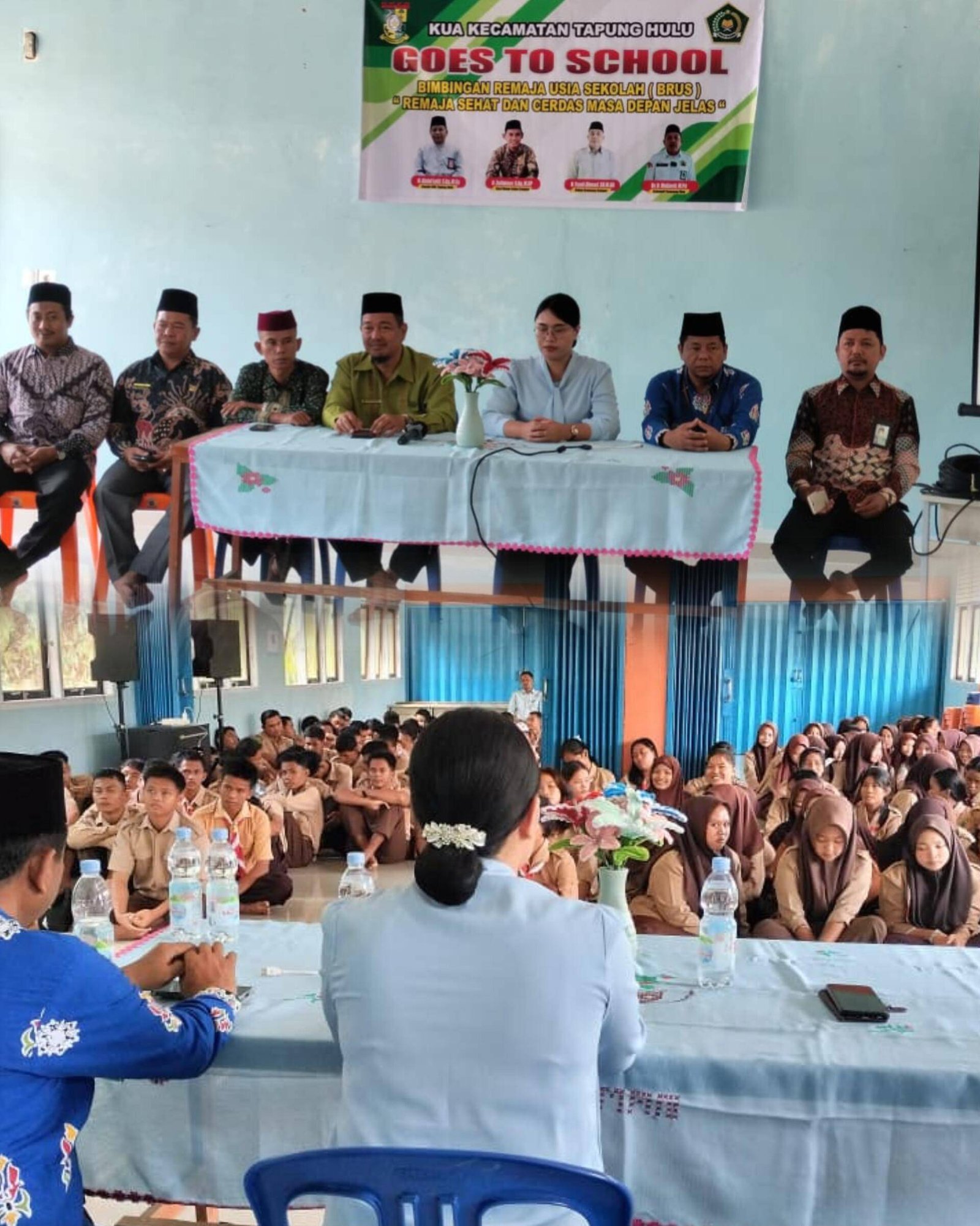 Perkuat Pemahaman Remaja, KUA Tapung Hulu Sosialisasikan Bahaya Pernikahan Dini di SMA 2 Tapung Hulu