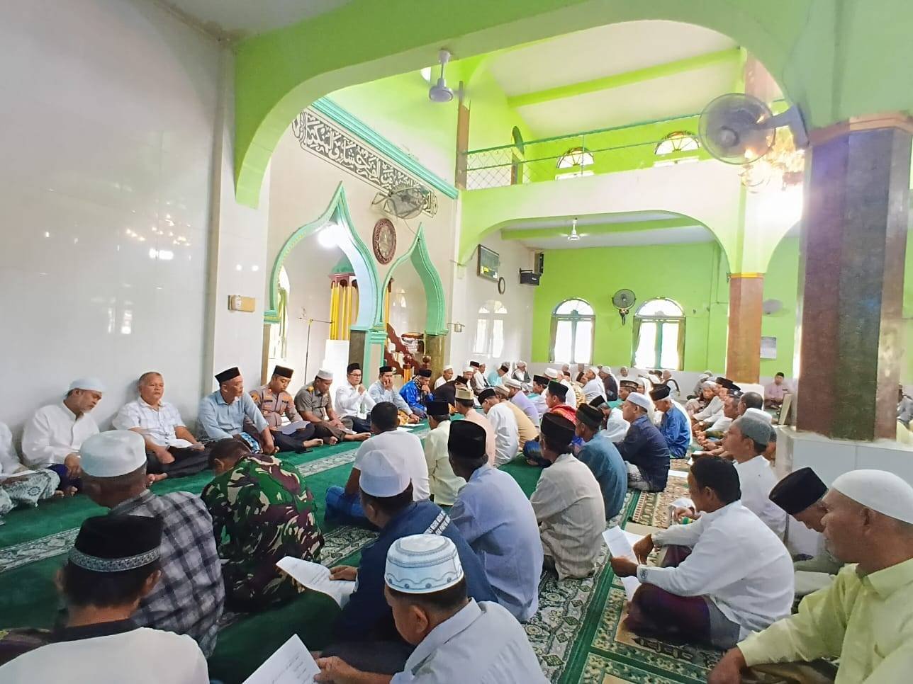 KUA Siabu dan Forkopincam Gelar Zikir Bersama, Mohon Perlindungan Allah dari Bencana Banjir