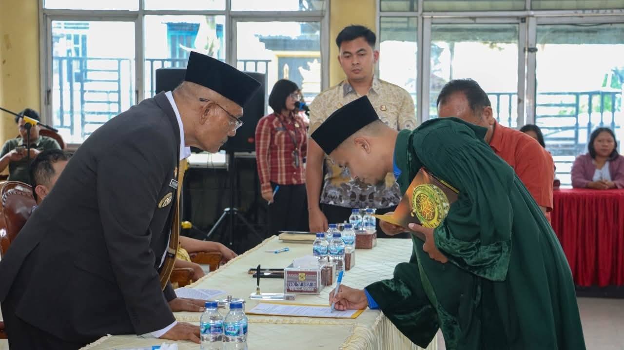 Kepala KUA Silahisabungan Rohaniawan Pelantikan Pejabat Fungsional di Pemkab Dairi