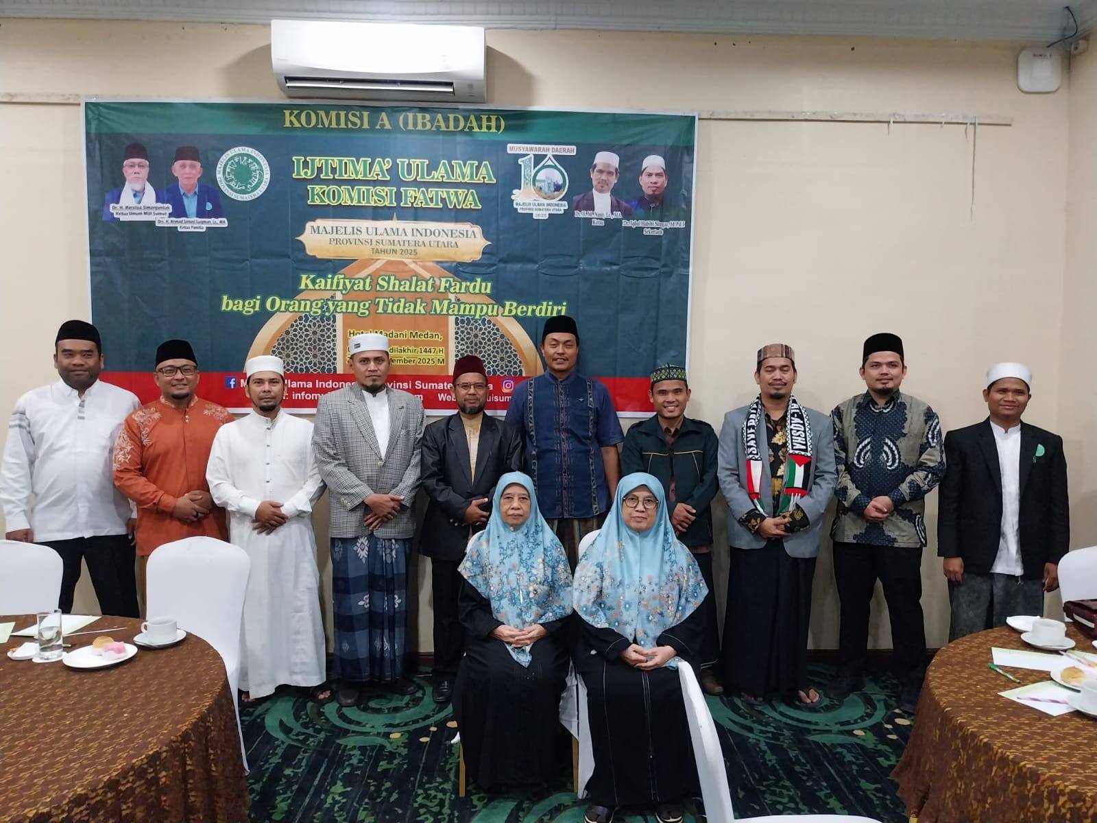 Penghulu KUA Berampu Hadiri Ijtima' Ulama Komisi Fatwa MUI Sumut, Berikan Sumbangsih Ilmu Untuk Umat