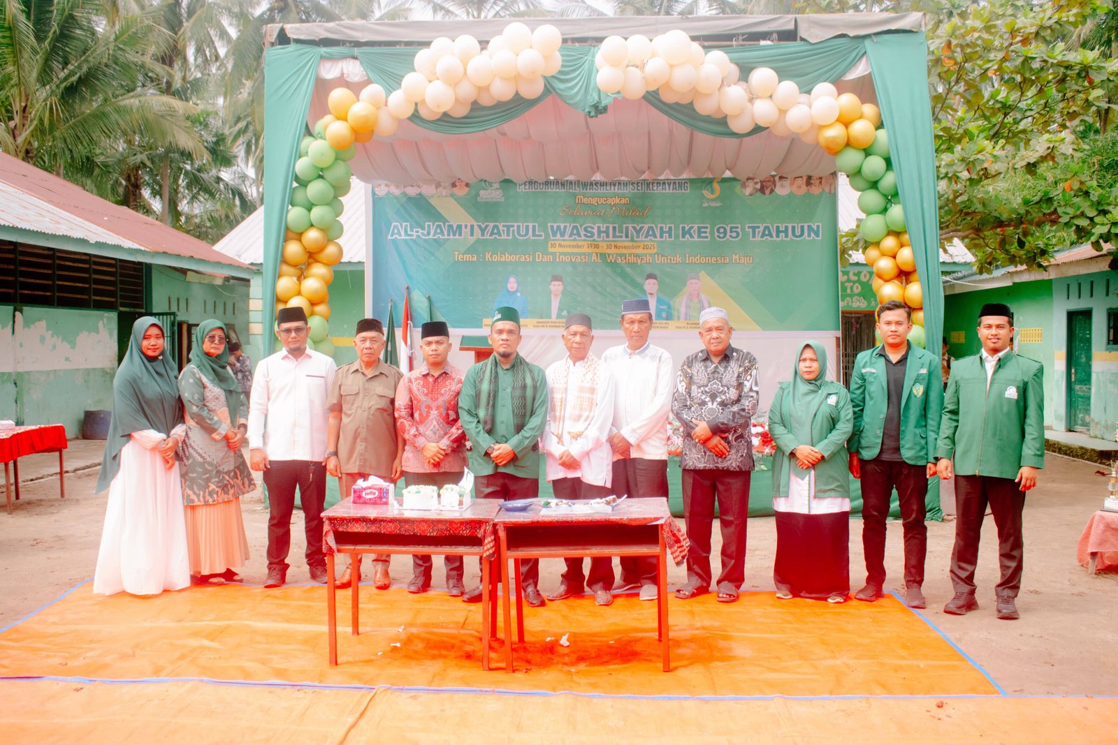 KUA Sei Kepayang Hadiri HUT Perguruan Al Washliyah Sei Kepayang