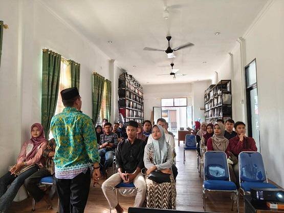 Kepala KUA Kec. Mandau Sampaikan Materi 