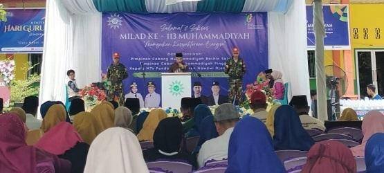 Dengan Semangat Sinergi, Kepala KUA Kec. Mandau Hadiri Perayaan Muhammadiyah Milad ke-113