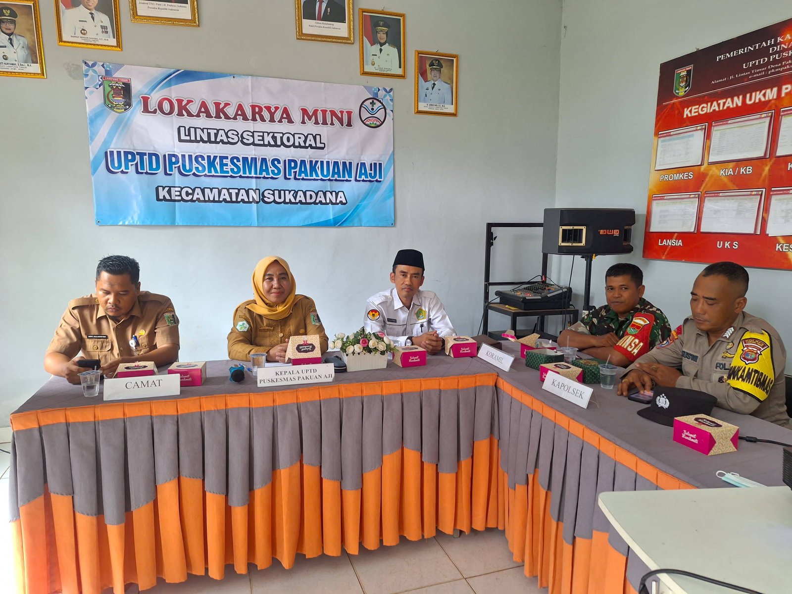 KUA Sukadana Hadiri Lokakarya Mini Lintas Sektoral
