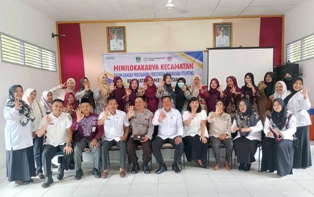 Penghulu KUA Tambusai Utara Hadiri Mini Loka Karya Kecamatan untuk Tekan Angka Stunting