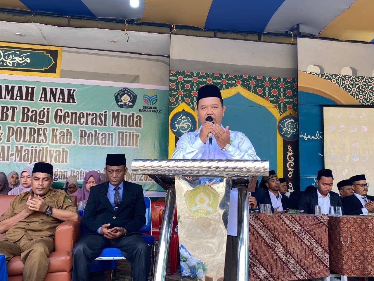 Kepala KUA Bagan Sinembah Hadiri Sosialisasi Ramah Anak di Pondok Al-Qur’an Al-Majidiyah