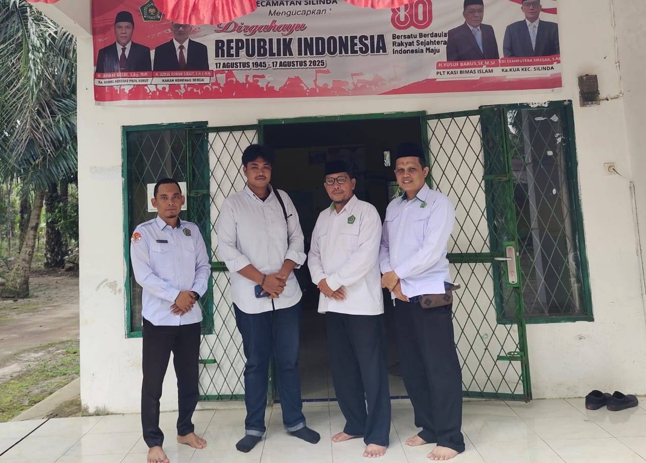 KUA Silinda Terima Kunjungan Mahasiswa UIN Sumut untuk Penelitian Pernikahan Dini