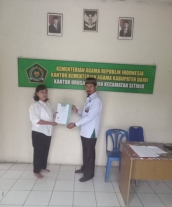 PPPK Paruh Waktu PLO Bergabung, Kepala KUA Sitinjo Siap Bangun Kolaborasi Baru