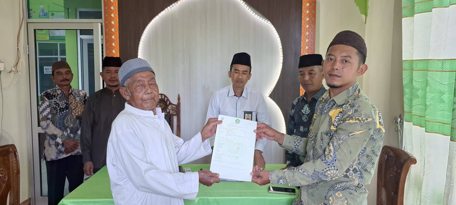 KUA Sukadana Dorong Transformasi Ikrar Wakaf Pesantren
