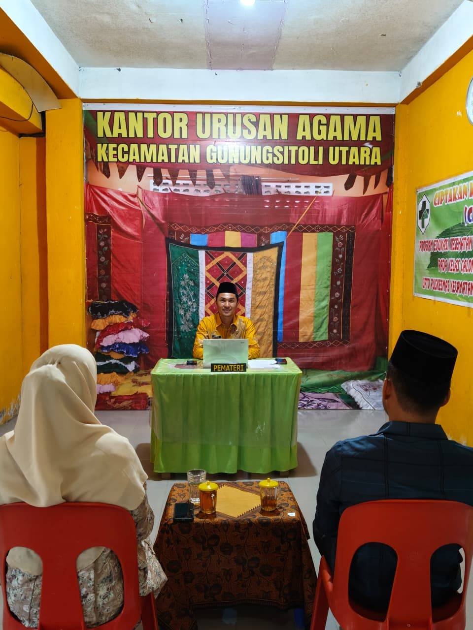 Binwin KUA Gunungsitoli Utara Jadi Sarana Edukasi Menuju Pernikahan Ideal