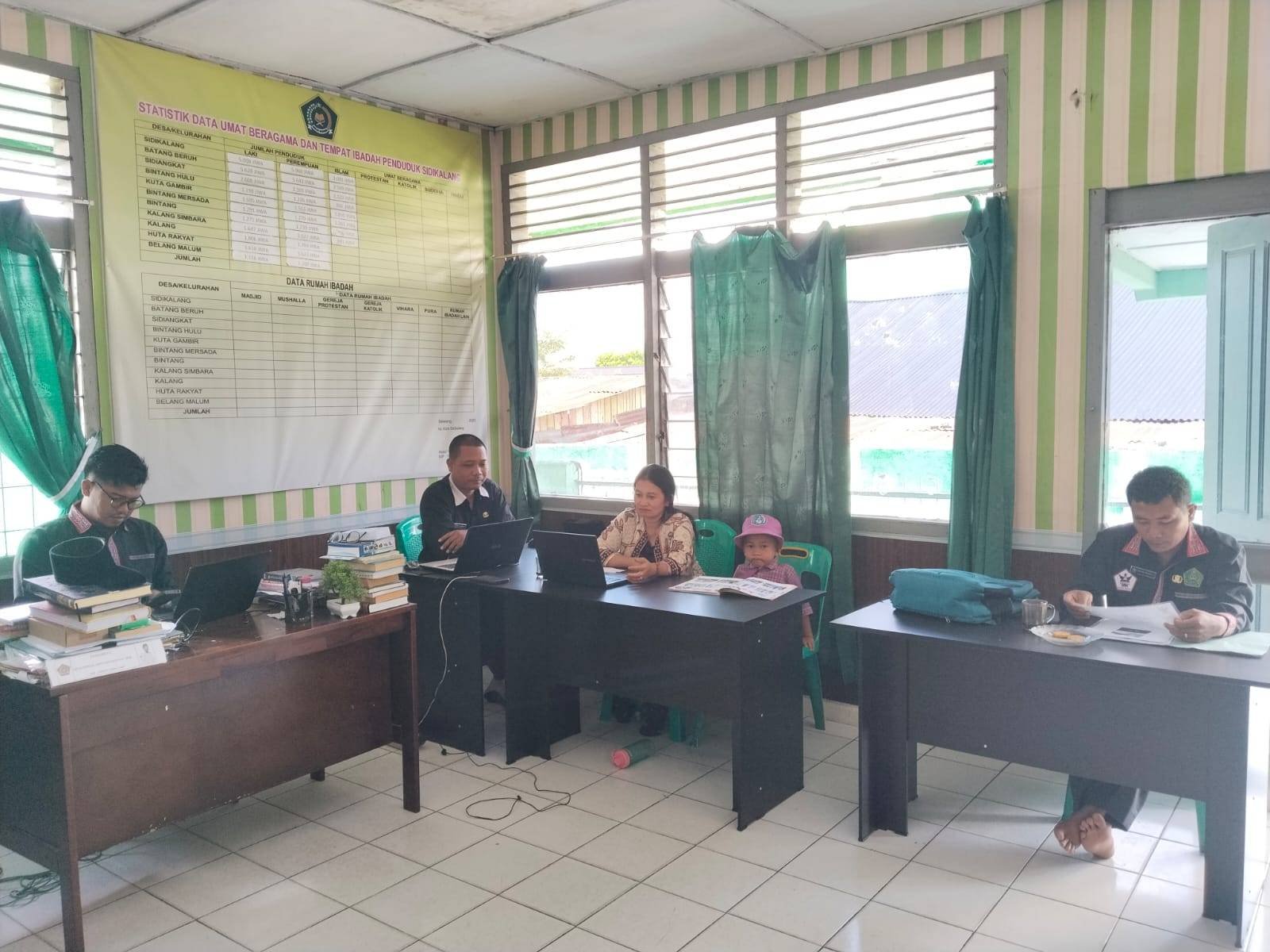 PLO KUA Sidikalang Siap Jaga Profesionalisme Layanan Pernikahan dan Keagamaan