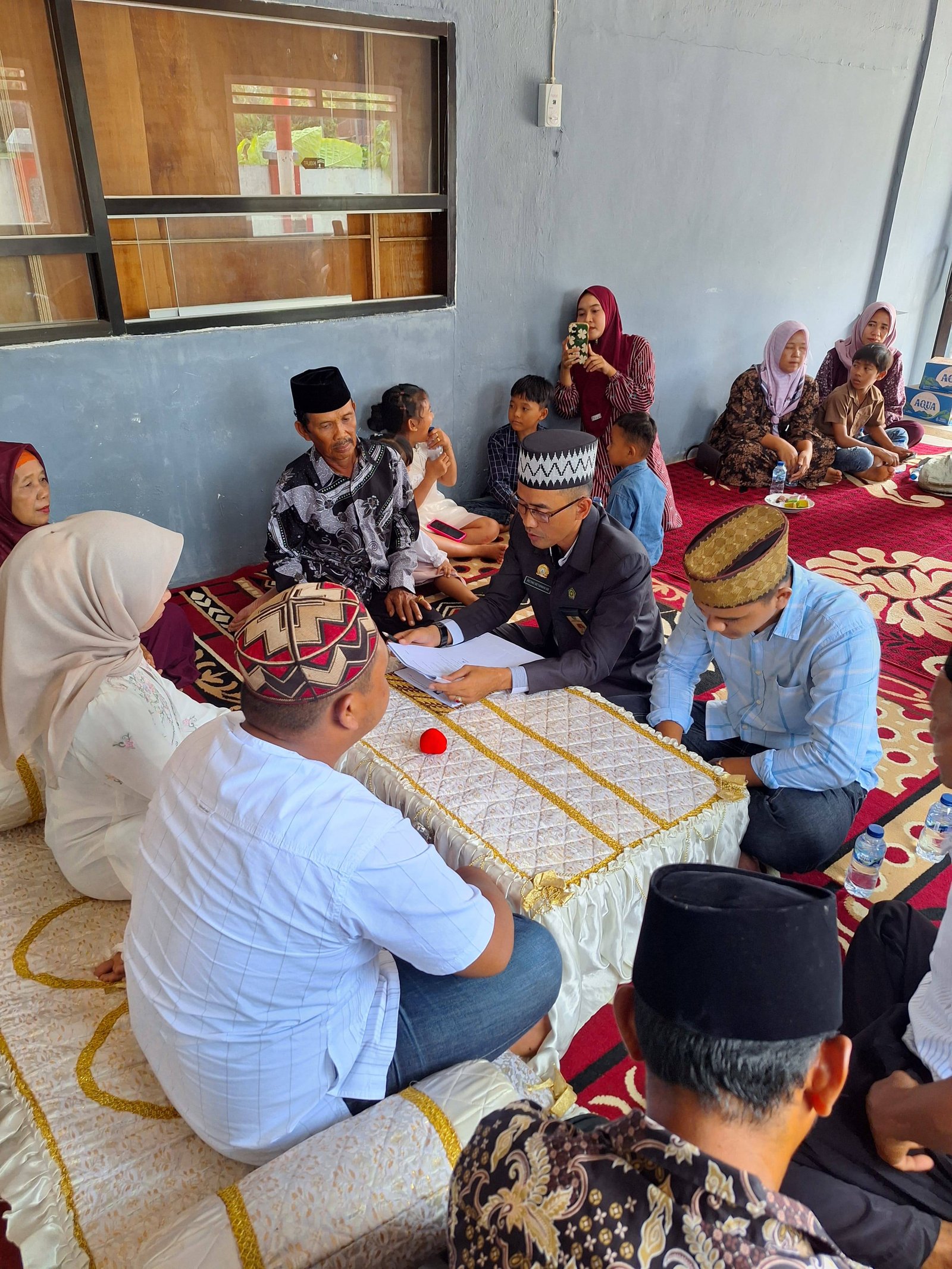 Kepala KUA Sukadana Pimpin Akad Nikah di Rutan Kelas IIB