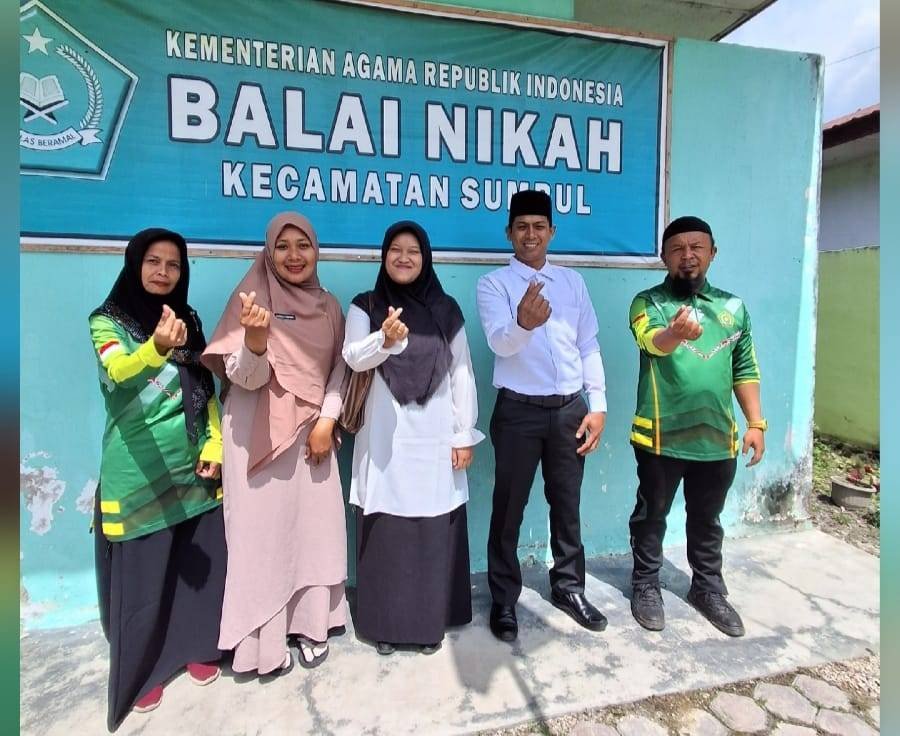 KUA Sumbul Pastikan Kesiapan Catin, Gelar Bimbingan Perkawinan di Balai Nikah