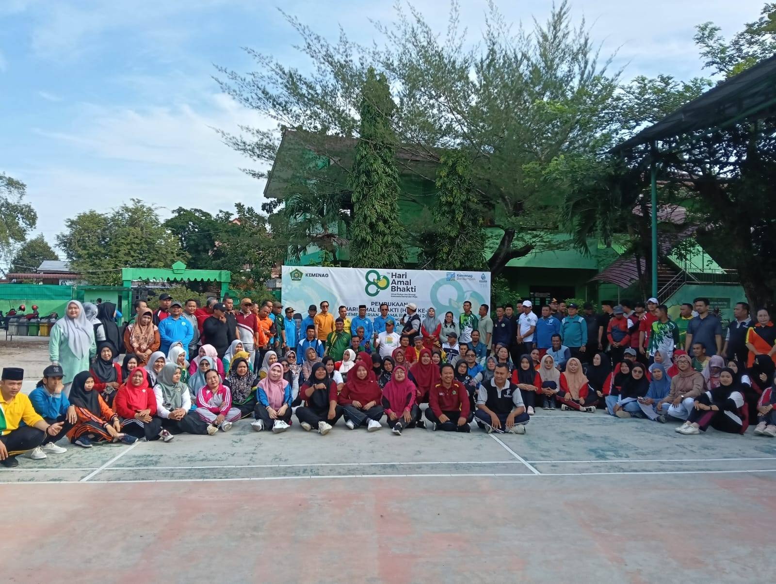 Peringati HAB ke-80, KUA Sei Kepayang Hadir pada Pembukaan Hari Amal Bakti (HAB) Kemenag Tahun 2026 