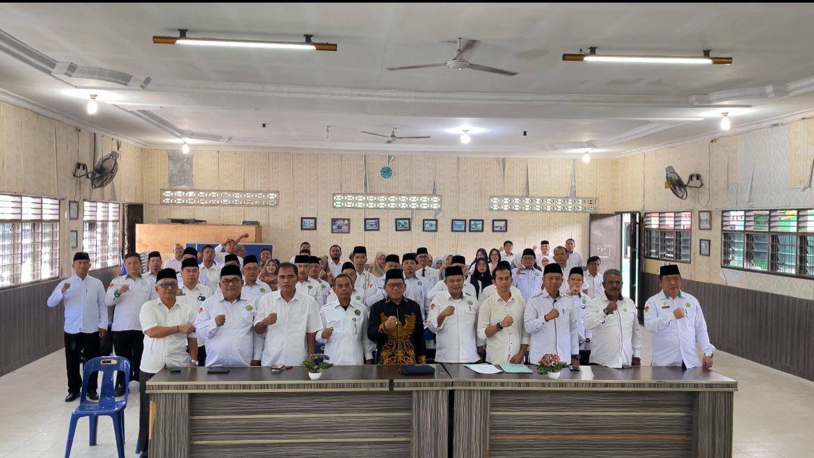 Ka. KUA Pancur Batu Mantapkan Barisan Panitia HAB: Menyongsong Indonesia Damai dan Maju