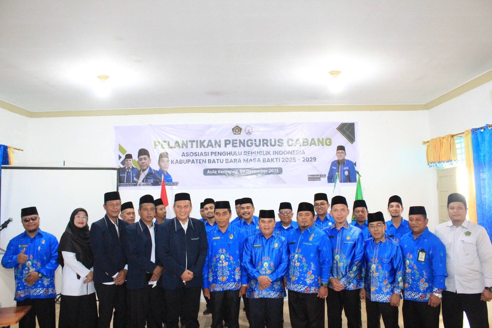 Kakan Kemenag Batu Bara Resmi Lantik PC APRI Batu Bara Periode 2025–2029