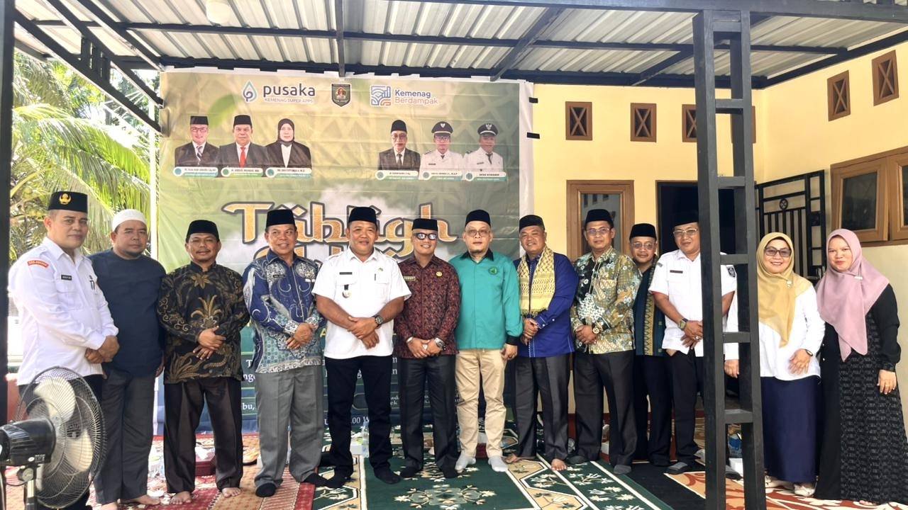 Ka. KUA Sei Kepayang Hadiri Tabligh Akbar serta Penyerahan Pertapakan MAN di Kec. Aek Ledong