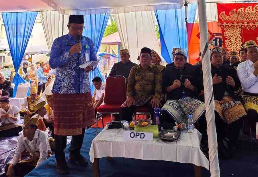 KUA Katibung Pimpin Doa Adat Canggot Bagha
