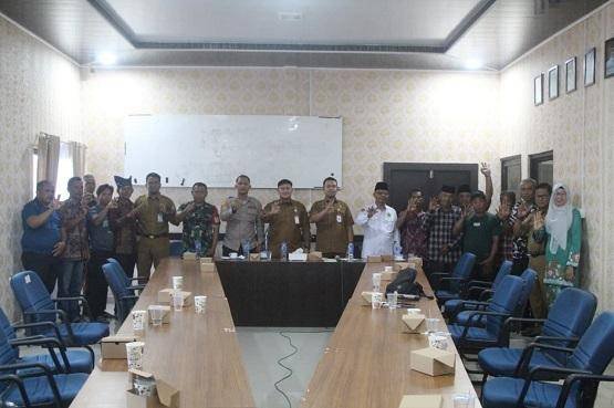 Kepala KUA Kec. Bantan Hadiri Pembentukan Forum Pembauran Kebangsaan Kecamatan Bantan