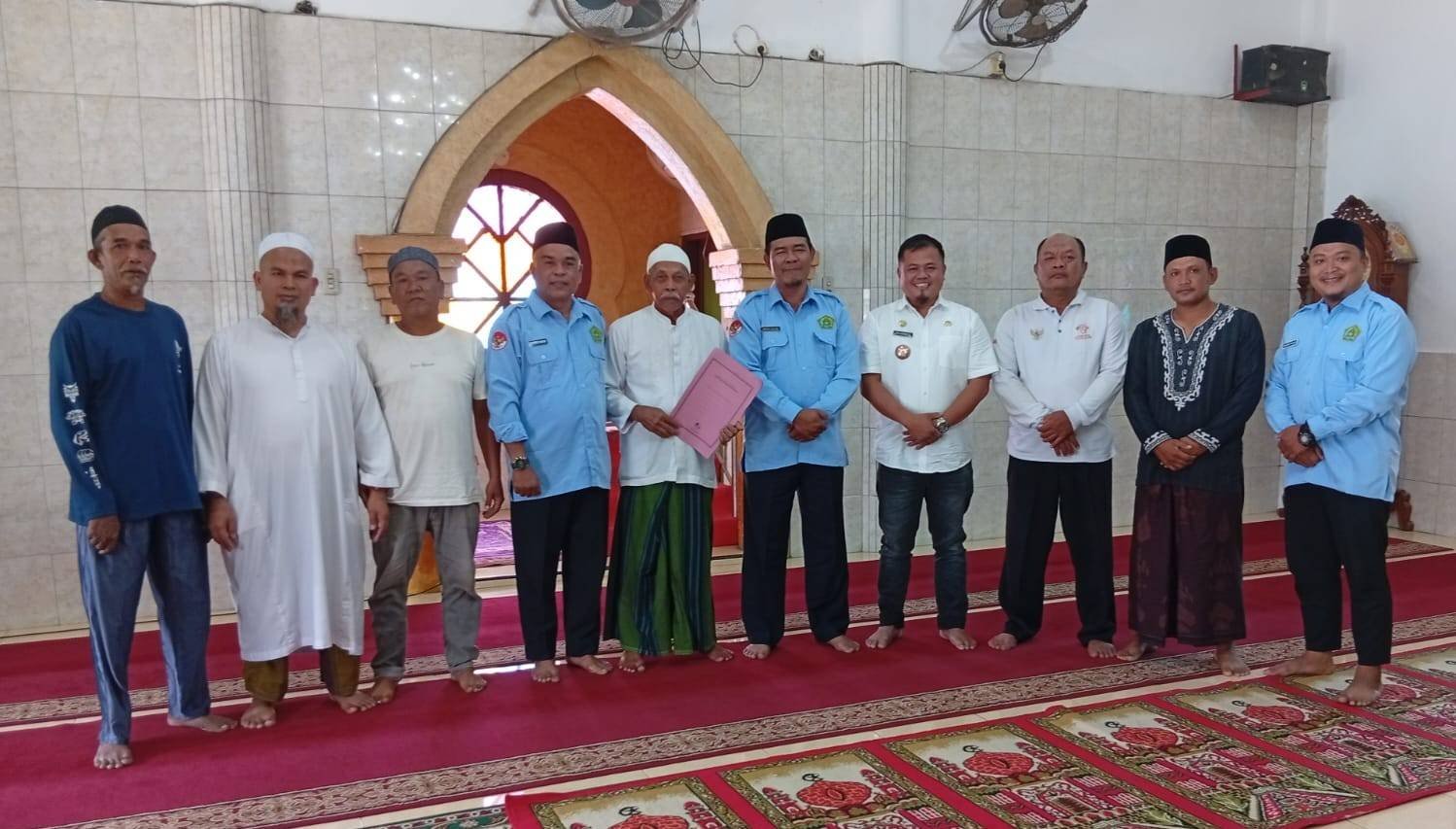 BKM Baru, Harapan Baru: SK Kepengurusan Masjid Raya Istiqomah Diserahkan KUA STM Hilir