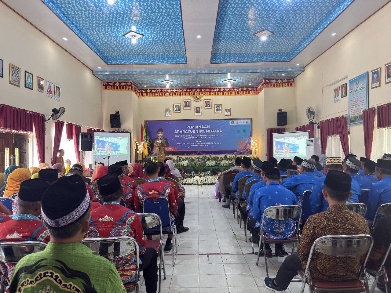 Kepala KUA Raman Utara Hadiri Pembinaan ASN