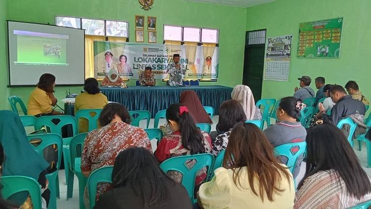 Ka KUA Berampu Hadiri Undangan Lintas Sektoral pada Kegiatan Lokakarya Mini di Puskesmas Berampu