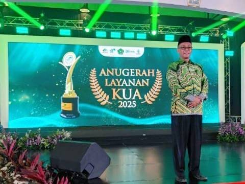 KUA Batanghari Raih Anugerah Layanan KUA 2025 Berkat Konsistensi Pemberdayaan Dana Sosial Keagamaan
