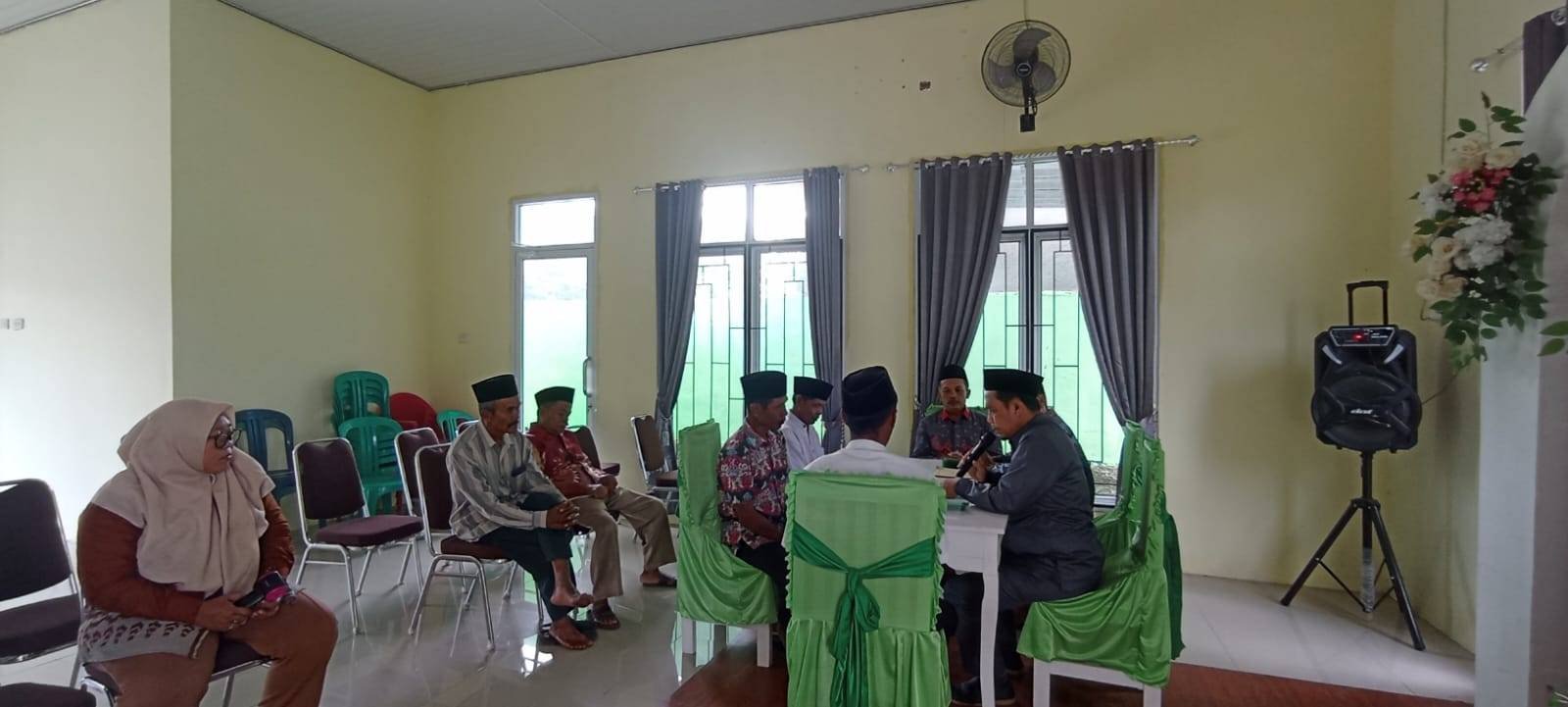 KUA Pagelaran Pimpin Ikrar Wakaf Tanah