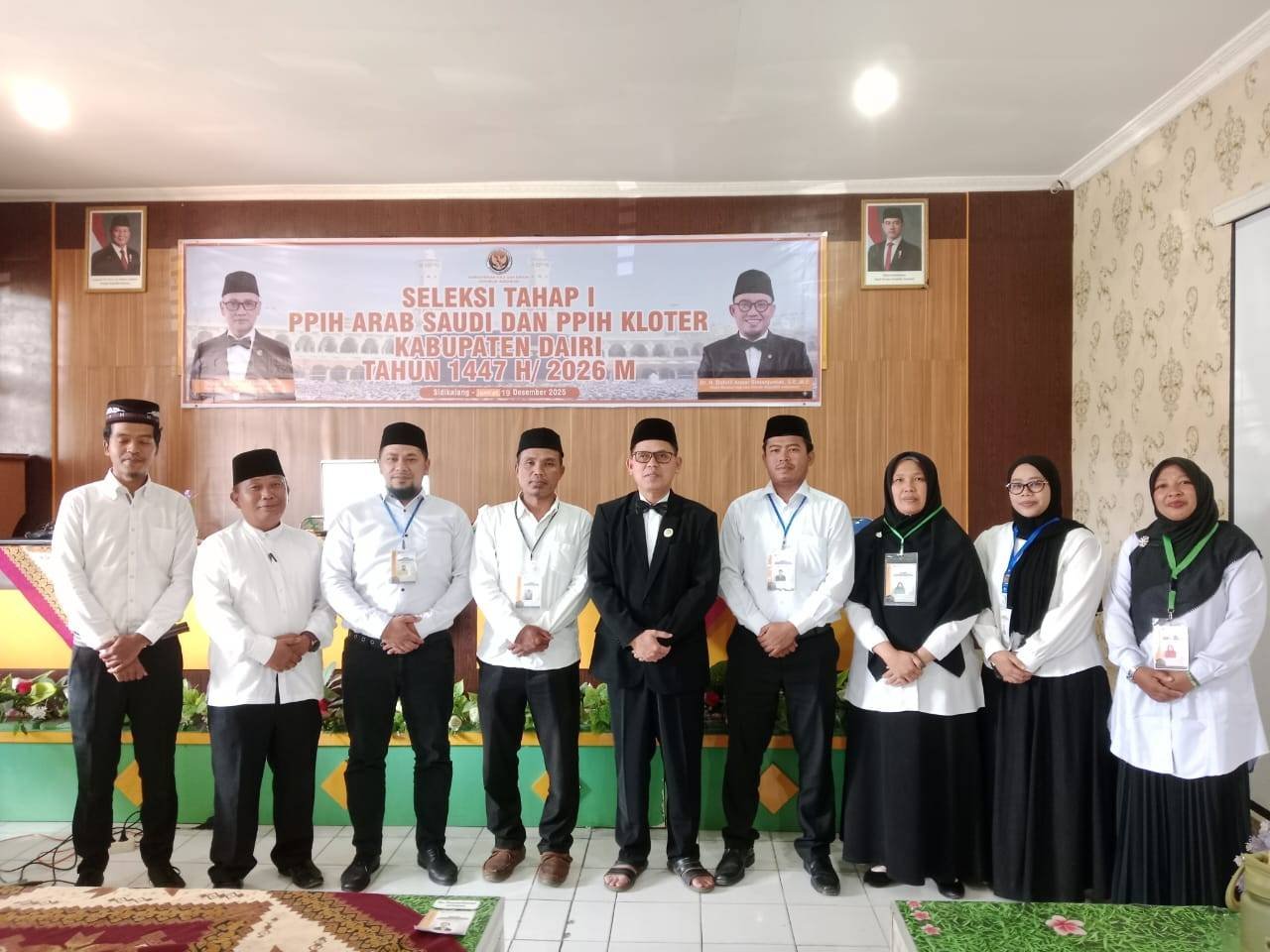 Ka KUA Lae Parira Ikuti Seleksi Calon Petugas Kloter di Kemenhaj Dairi