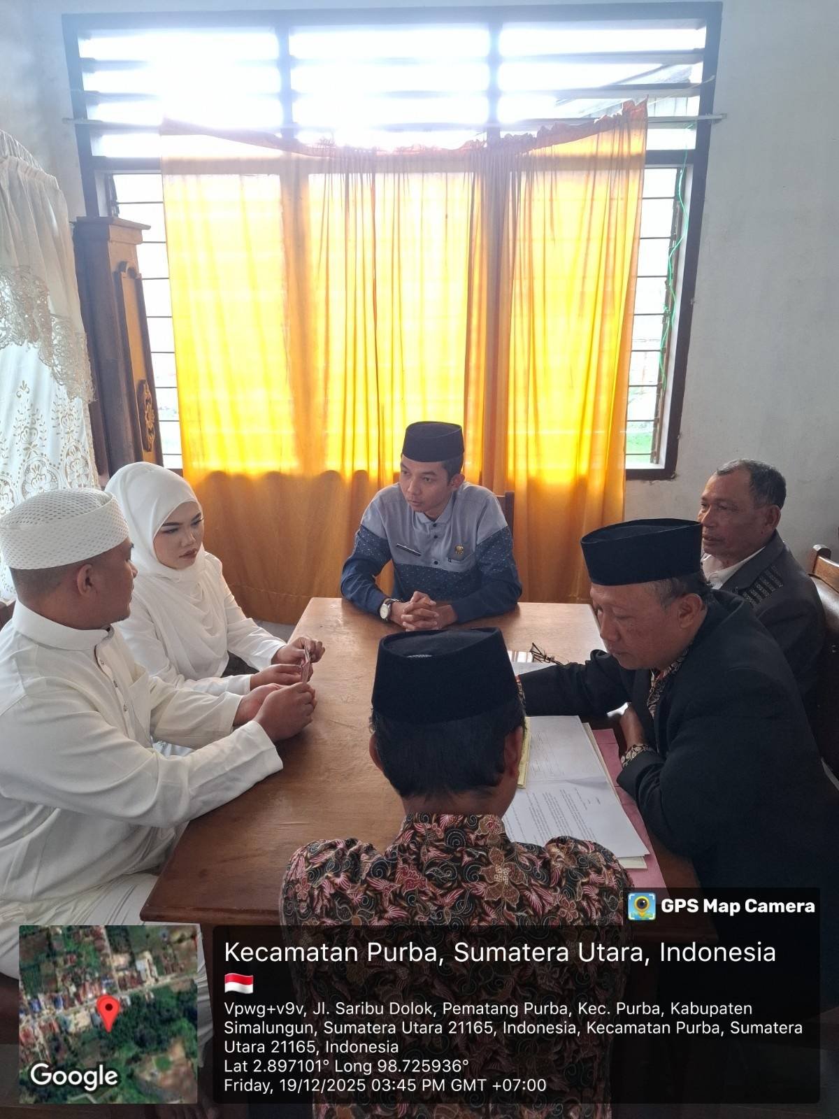 KUA Purba Laksanakan Perkawinan Campuran Warga Negara Malaysia dan Indonesia