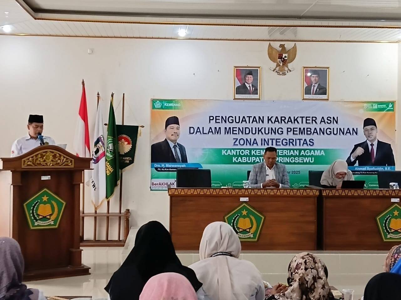 KUA Pagelaran Pimpin Doa Pembinaan ASN