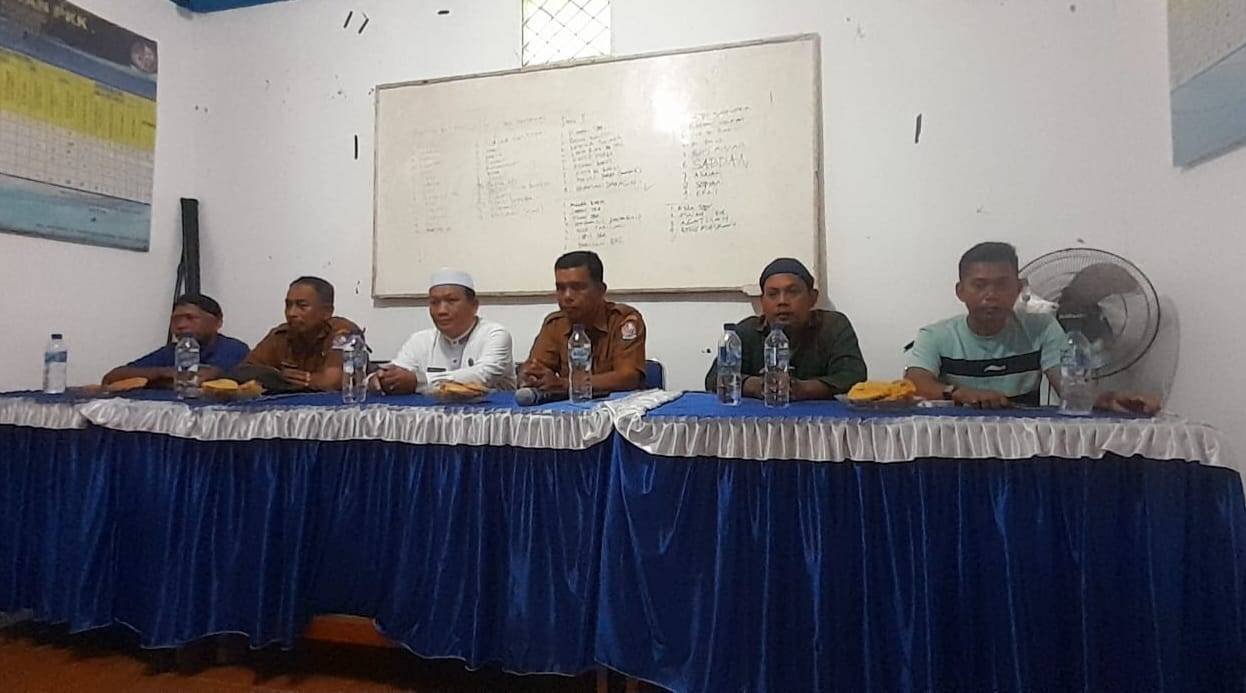 KUA Galang Aktif dalam Rapat Koordinasi Penyelesaian Tanah Wakaf Madrasah di Paya Itik