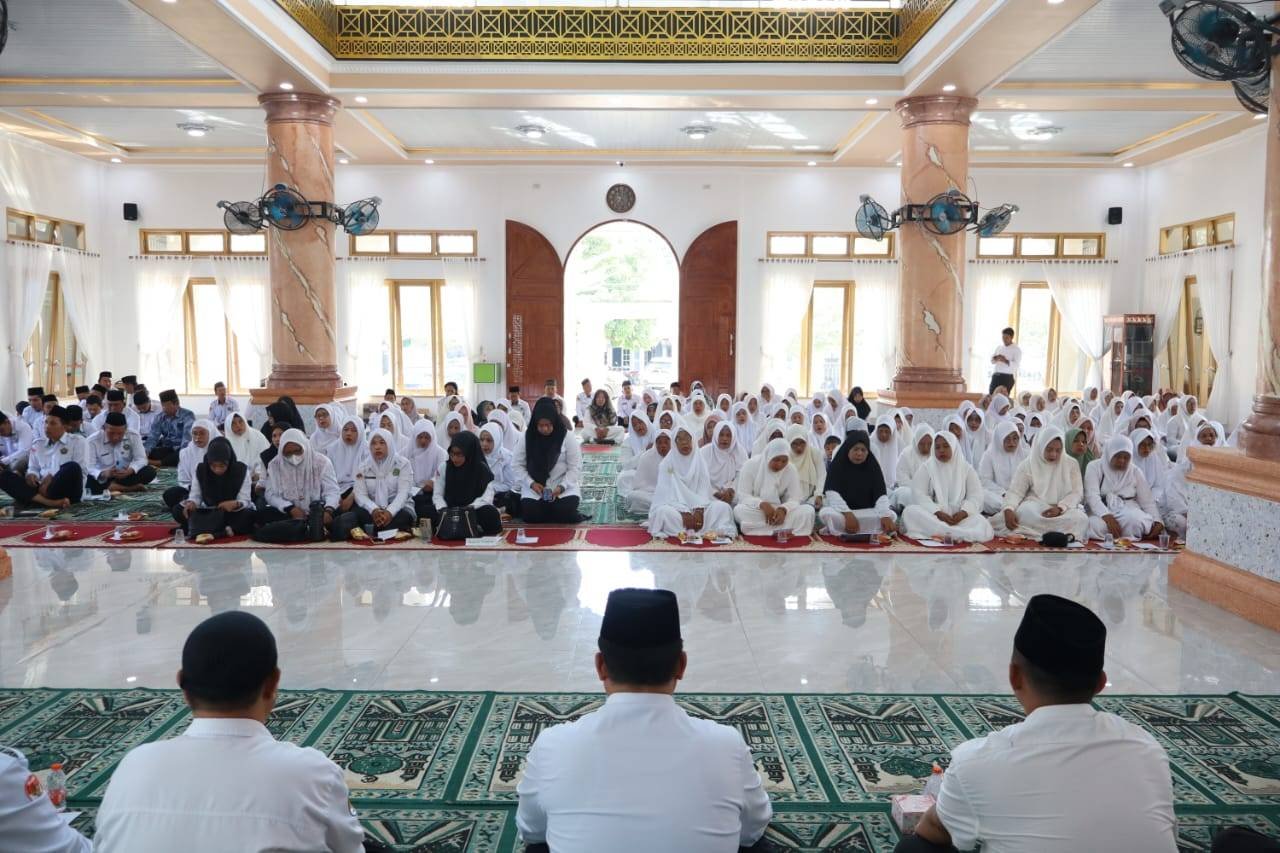 Kepala KUA Sei Kepayang Hadiri Zikir Akbar dalam Rangka Hari Amal Bakti ke-80 Kemenag RI