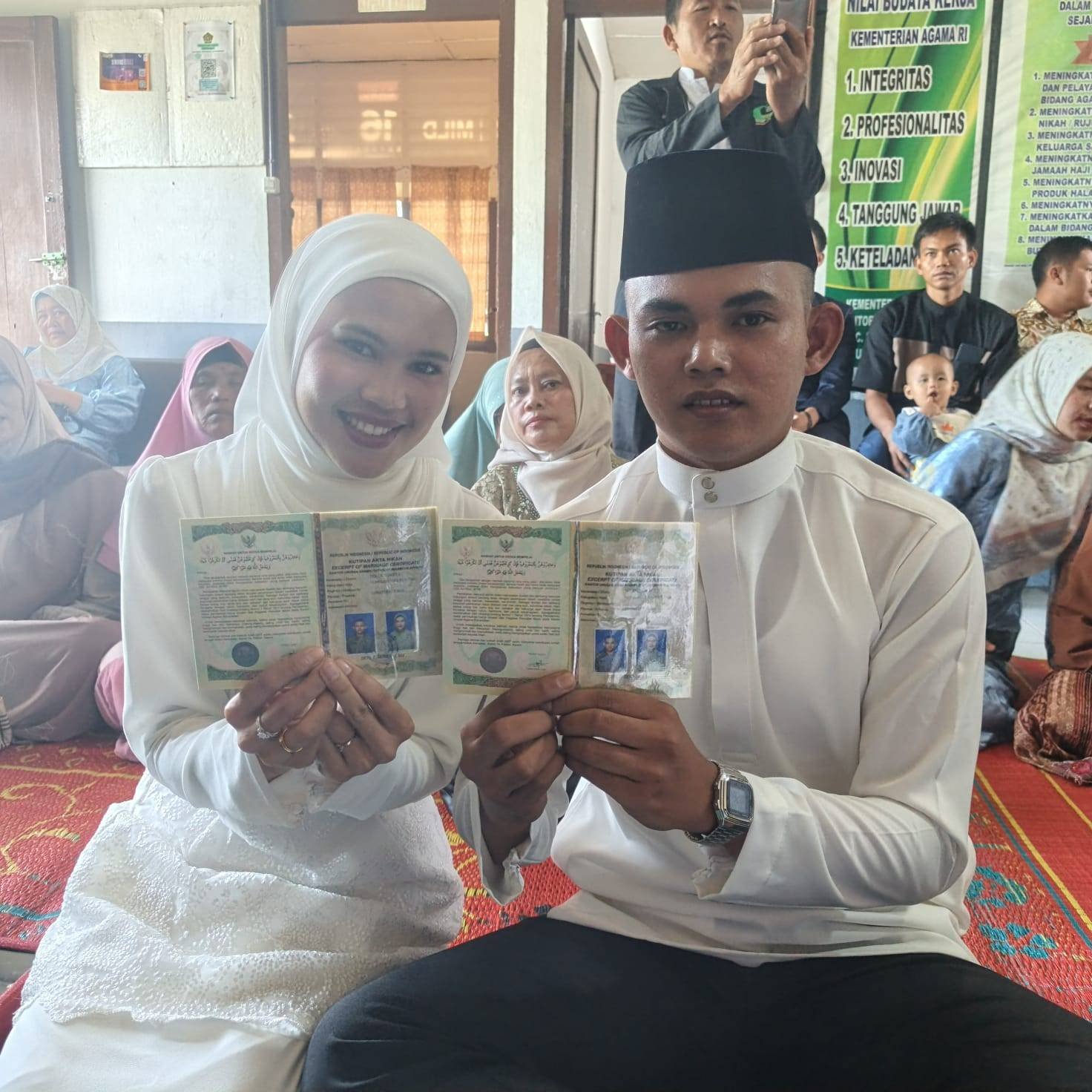 KUA Doloksanggul Catatkan 12 Pernikahan di 2025, Komitmen Layani Masyarakat Islam yang Minoritas